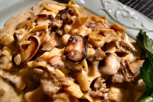 Beef Stroganoff
