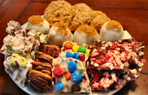 Christmas Goodies Plate