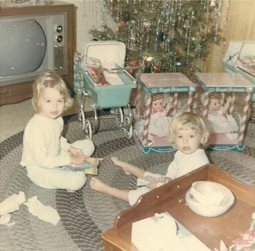 Jan & Jeanne - Christmas1965