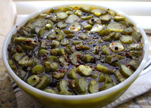 Sweet Pickles - Stewing Day 1