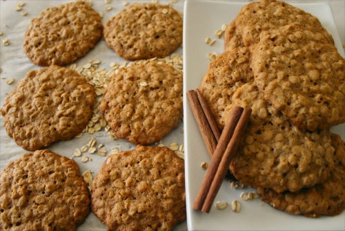 oatmeal cookies - finished