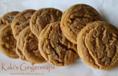 Kaki's Gingersnaps - Finished