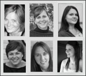 The OKMH Gang (clockwise from top left) - Mads, Kirsten, Megan, Kat, Allison & me