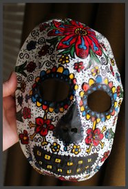 Day Of The Dead Papier m ch Inside NanaBread s Head