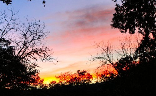 LeakeyTX - Sunset at St Clares Cabin