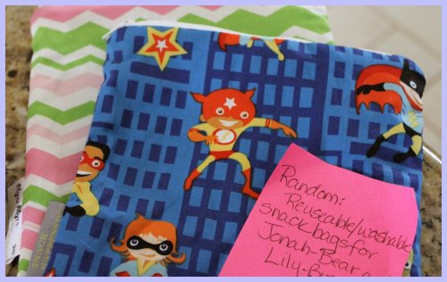 OKMH Dec - Reusable Snack Bags