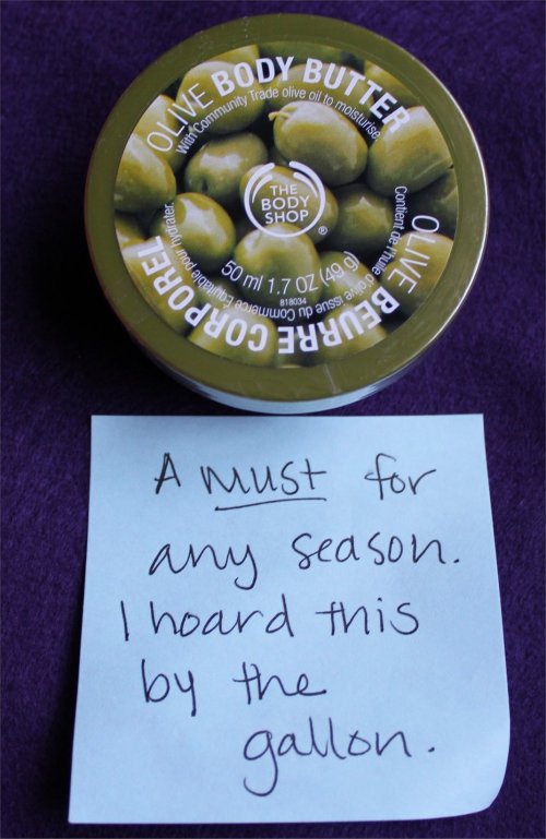 OKMH - April 2013 - Olive Body Butter