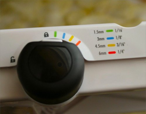 OXO Mandoline - Settings - Inside NanaBread's Head