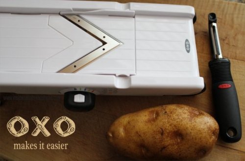 Potato Chips - OXO Mandoline - Inside NanaBread's Head