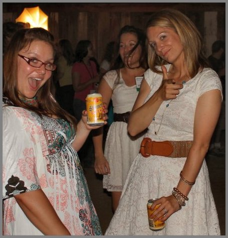 Megan (Country Cleaver), Katie (Hill Country Cook) & Lauren (Grier Mountain) at the closing party