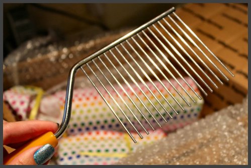 OKMH June 2013 - Antique Cake Comb