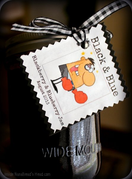 Black & Blue Jam - Label Shot