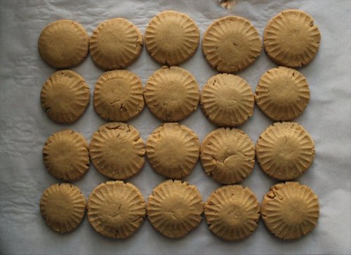 Heat Is On PB Shortbreads - Pressed with a Glass