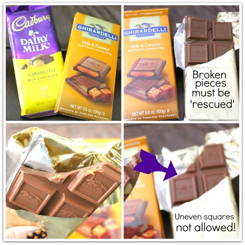 Chocolate & Caramel Collage