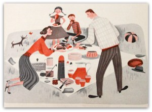 OKMH - October 2013 - 40's Cookbook Art1