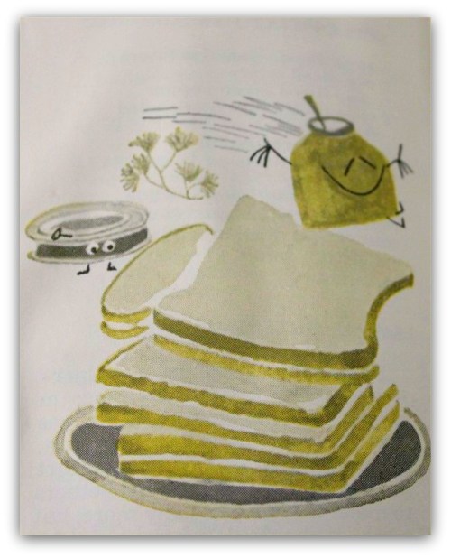 OKMH - October 2013 - 50's Happy Sandwich