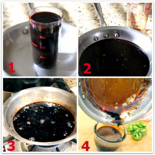 Bahn Mi - Balsamic Reduction Collage