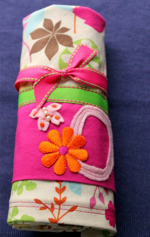 DIY Pillowcase - Finished & Rolled