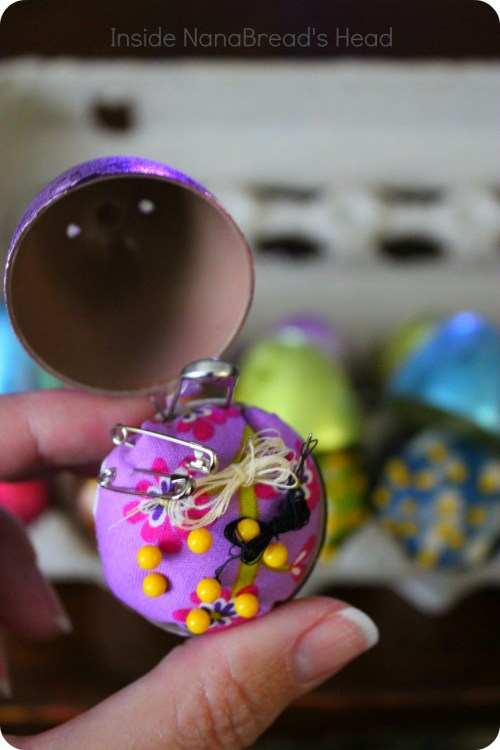 Pin Cushion Crafts - Easter Egg Travel Sewing Kit