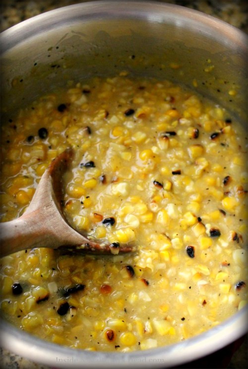 Grilled Creamed Corn