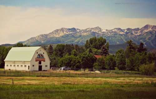 Huntsville, UT - view of the mtns near Pineview Reservoir