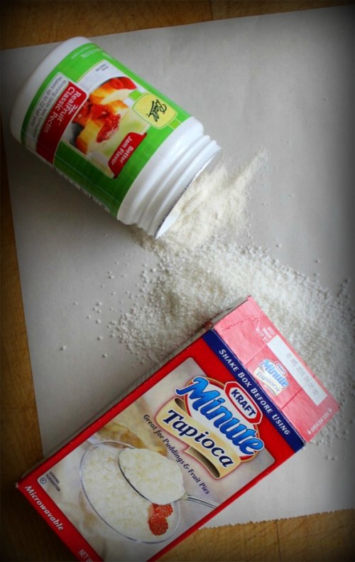 Apple Pear Cranberry Pie Thickeners