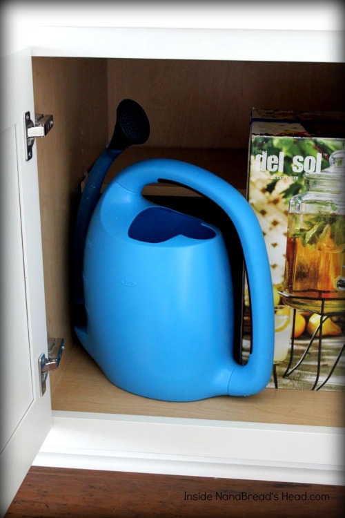 OXO Pour & Store Watering Can - Easy Storage